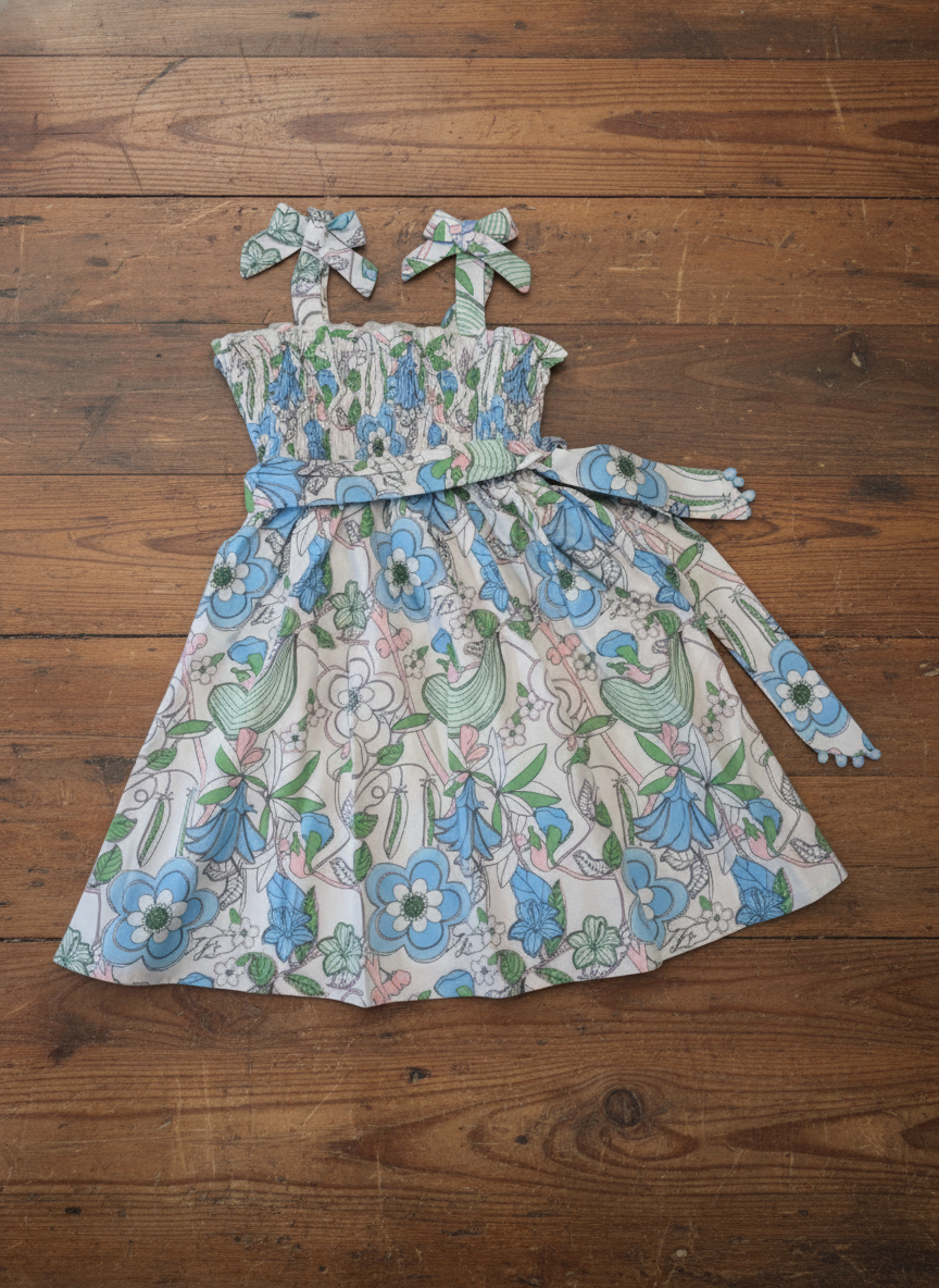 Floral Cami Dress Green