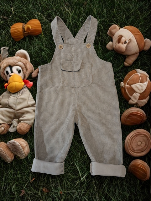 Vintage Corduroy Overalls