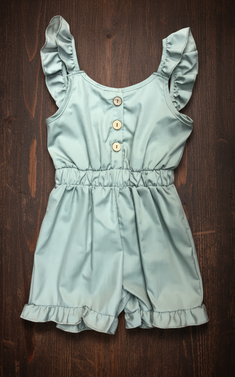 Olive Green Romper