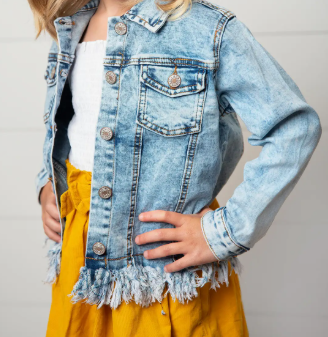 Fringe Denim Jacket