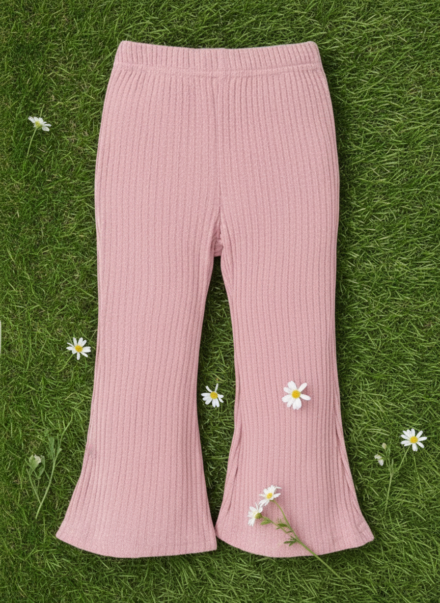 Pink Flared Leggings